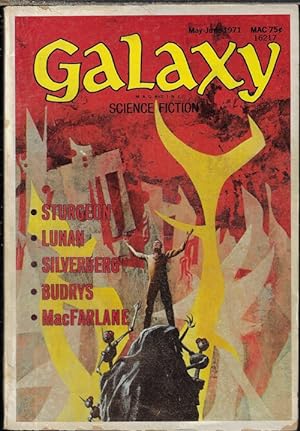 Bild des Verkufers fr GALAXY Science Fiction: May - June 1971 ("A Time of Changes") zum Verkauf von Books from the Crypt