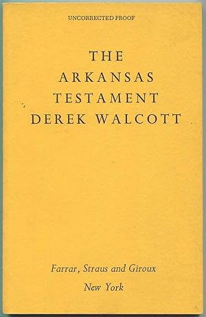 Seller image for The Arkansas Testament for sale by Between the Covers-Rare Books, Inc. ABAA