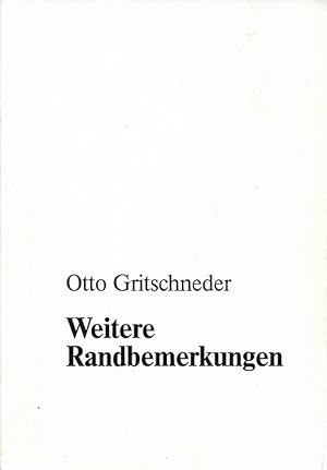 Weitere Randbemerkungen (Widmung des Autors)