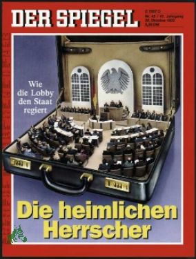 Bild des Verkufers fr 43/1993, Die heimlichen Herrscher zum Verkauf von Antiquariat Artemis Lorenz & Lorenz GbR
