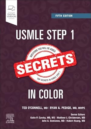 Imagen del vendedor de USMLE Step 1 Secrets in Color a la venta por GreatBookPrices