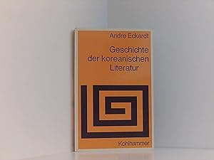 Image du vendeur pour Geschichte der koreanischen Literatur (Sprache und Literatur) mis en vente par Book Broker