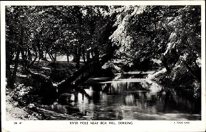 Bild des Verkufers fr Ansichtskarte / Postkarte Dorking Surrey England, River Mole near Box Hill zum Verkauf von akpool GmbH
