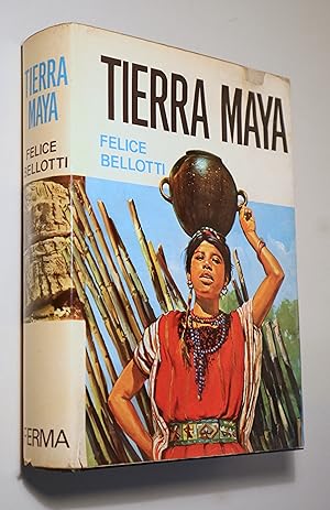 Imagen del vendedor de TIERRA MAYA - Barcelona 1966 - Muy ilustrado a la venta por Llibres del Mirall