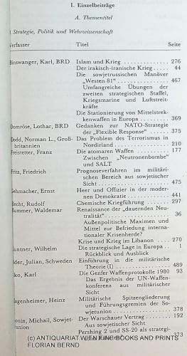 Österreichische militärische Zeitschrift ÖMZ 19. Jahrgang 1981 komplett