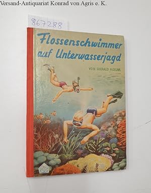 Flossenschwimmer auf Unterwasserjagd :