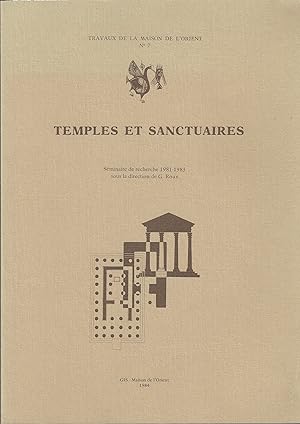 Temples et sanctuaires. Séminaire de recherche, 1981-1983