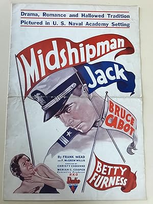 Imagen del vendedor de Midshipman Jack 1933 Pressbook Bruce Cabot, Betty Furness, and Arthur Lake a la venta por AcornBooksNH