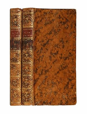 Bild des Verkufers fr Lettres sur la Suisse, adresses  Madame de M*** par un voyageur franois, en 1781. En 2 volumes. zum Verkauf von Harteveld Rare Books Ltd.