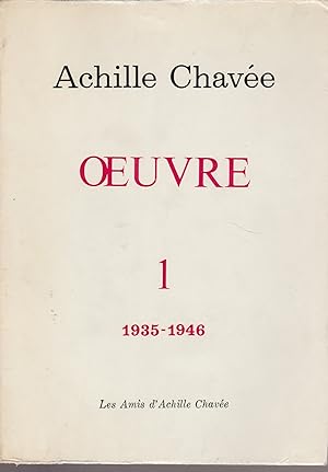 OEUVRE 1 1935-1946