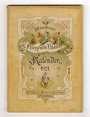 Münchener Fliegende Blätter. Kalender für 1921. 38 Jahrgang.