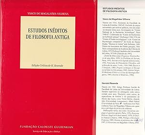 Estudos inéditos de filosofia antiga