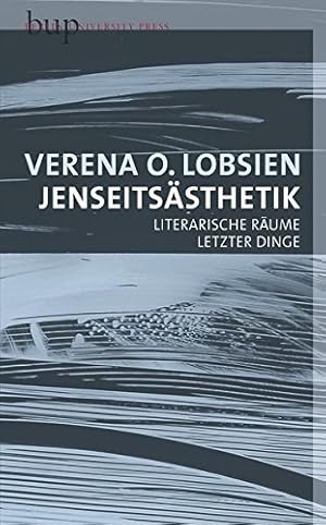 Bild des Verkufers fr Jenseitssthetik. Literarische Rume letzter Dinge. zum Verkauf von ACADEMIA Antiquariat an der Universitt