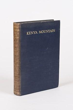 Kenya Mountain. With an Introduction by Hilaire Belloc.