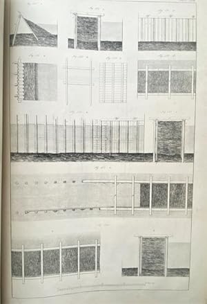 Vorlegeblätter für Zimmerleute in 37 lithographierten Tafeln mit Erläuterungen. Nach der Original...