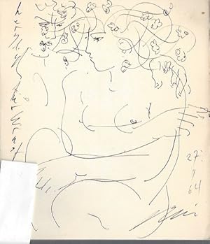 Image du vendeur pour Hans Erni - Avec une biographie, une bibliographie et une documentation complte eur le peintre et son oeuvre - avec un beau dessin  l'encre avec la ddicace de l'artiste mis en vente par ART...on paper - 20th Century Art Books