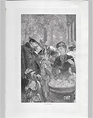 Seller image for At Kissingen, Illustration for sale by Legacy Books II
