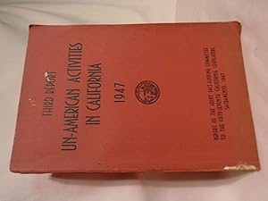 Seller image for REPORT OF JOINT FACT-FINDING COMMITTEE ON UN-AMERICAN ACTIVITIES: FIFTY-SEVENTH CALIFORNIA LEGISLATURE, SACRAMENTO, 1947 for sale by Robert Gavora, Fine & Rare Books, ABAA