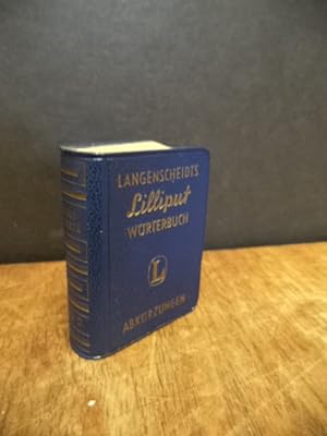 Langenscheidts Lilliput Wörterbuch: Abkürzungen,