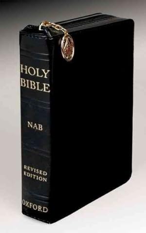 Seller image for New American Bible : Black Duradera with Zipper Closure, Gilded Edges, Ribbon Marker, Presentation Page for sale by GreatBookPrices