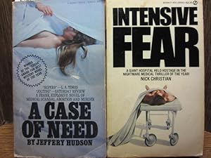 Seller image for A CASE OF NEED / INTENSIVE FEAR for sale by The Book Abyss