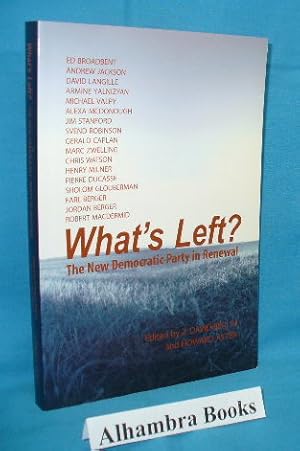 Seller image for What's Left? The New Democratic Party in Renewal for sale by Alhambra Books