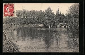 Ansichtskarte Vouvray, Crues de la Loire, Hochwasser