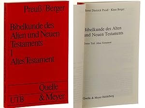 Imagen del vendedor de Bibelkunde des Alten und Neuen Testaments. Erster Teil: Altes Testament. a la venta por Antiquariat Lehmann-Dronke