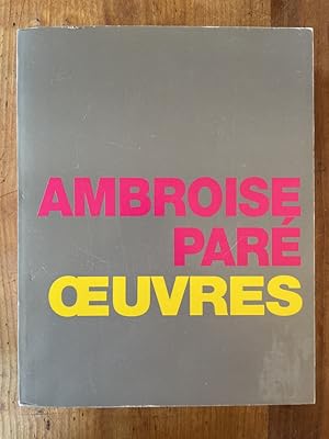 Image du vendeur pour Oeuvres d'Ambroise Par Tome 3 mis en vente par Librairie des Possibles
