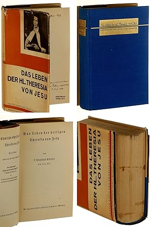 Bild des Verkufers fr Smtliche Schriften. Band 1: Leben von ihr selbst beschrieben. Neue Dt. Ausgabe des Silverio de S. Teresa von Aloysius Alkofer. 2., unvernd. Aufl. zum Verkauf von Antiquariat Lehmann-Dronke