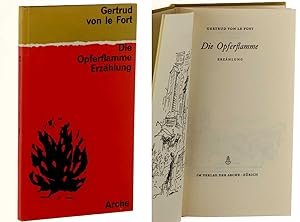 Bild des Verkufers fr Die Opferflamme. Erzhlung. (Mit Zeichn. von Harriet L. Klaiber). Neue Auflage. zum Verkauf von Antiquariat Lehmann-Dronke