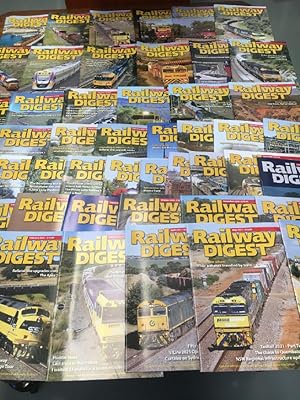 Seller image for Railway Digest. Complete run: Vol. 55, No. 5, May 2017 to Vol. 59, No. 6, June 2021. for sale by Time Booksellers