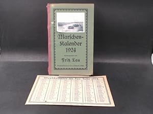 Marschen-Kalender für 1924. - 3. Jahrgang -. Mit Beiträgen von Hans Friedr. Blunck, Paul Duborg, ...