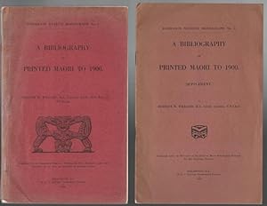 Seller image for A Bibliography of Printed Maori to 1900: With the Supplement. Dominion Museum Monograph No. 7. for sale by Time Booksellers