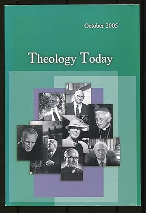 Imagen del vendedor de Theology Today - Vol. 62, No. 3 October 2005 a la venta por Between the Covers-Rare Books, Inc. ABAA