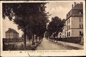 Image du vendeur pour Ansichtskarte / Postkarte St. Avold Lothringen Moselle, Quartier de Brack, 18 Chasseurs a cheval, Allee mis en vente par akpool GmbH