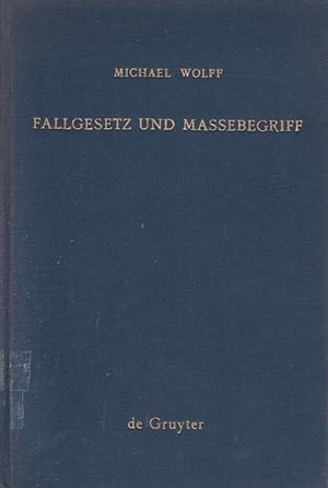 Fallgesetz und Massebegriff : 2 wissenschaftshistor. Untersuchungen z. Kosmologie d. Johannes Phi...