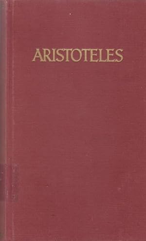 Die Lehrschriften, 9., Probleme / Aristoteles. Herausgegeben, übertragen und in ihrer Entstehung ...