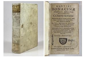 Image du vendeur pour Martini Bonacin utriusque signatur referendarii Compendium. mis en vente par Vangsgaards Antikvariat Aps