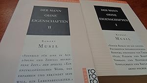 Bild des Verkufers fr Der Mann Ohne Eigenschaften - 2 Volumes zum Verkauf von suspiratio - online bcherstube