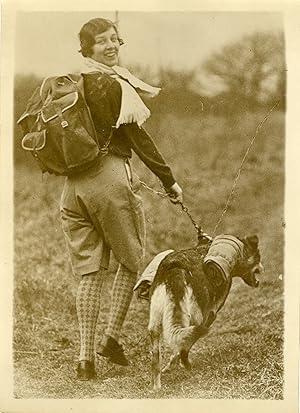 "Promenade de Pâques en Angleterre 1931" Photo de presse originale par G. DREVED / Agence ROL Par...