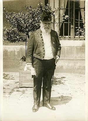 "Charles LE GOFFIC à l'Académie Française PARIS 1931" Photo de presse originale G. DEVRED / Agenc...