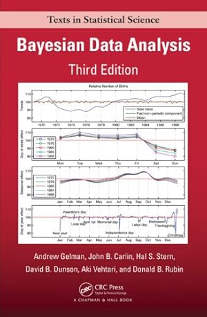 Image du vendeur pour Bayesian Data Analysis (Chapman & Hall/CRC Texts in Statistical Science) by Gelman, Andrew, Carlin, John B., Stern, Hal S., Dunson, David B., Vehtari, Aki, Rubin, Donald B. [Hardcover ] mis en vente par booksXpress