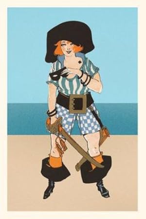 Seller image for Vintage Journal Lady Pirate with Tattoo (Pocket Sized - Found Image Press Journals) [Paperback ] for sale by booksXpress