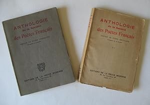 Bild des Verkufers fr Anthologie de la Socit des Potes Franais. Prface de Pierre Grosclaude Prsident de la Socit. Tome I. Tome II. (2 volumes). zum Verkauf von Werner Skorianetz - Livres Anciens