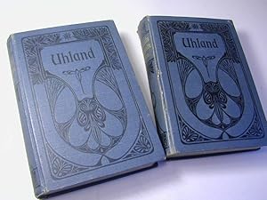 Seller image for Uhlands gesammelte Werke in zwei Bnden for sale by Antiquariat Fuchseck