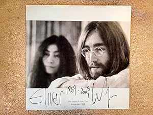 John Lennon und Yoko Ono, Amsterdam 1969 Bed In.