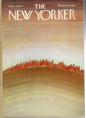 Seller image for The New Yorker Magazine, November 6, 1971 for sale by Dorley House Books, Inc.