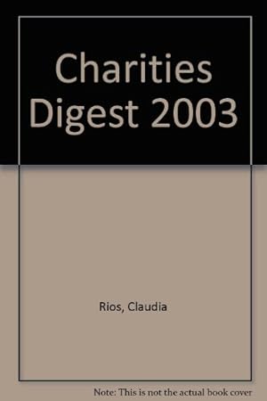 Seller image for Charities Digest 2003 for sale by WeBuyBooks