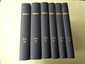 ORÍGENES. Revista de Arte y Literatura. 6 volúmenes (II - III- IV - V - VI y VII). EDICIÓN FACSIM...